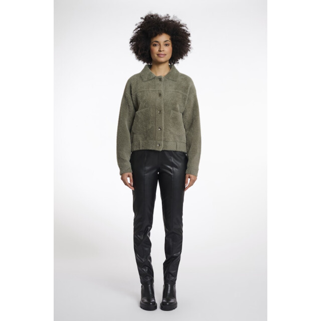 Rino & Pelle boxy jacket bubbly.5002511 green ash 06741.369.0017 large
