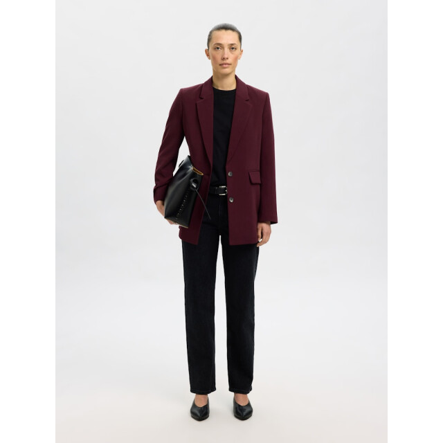 Selected Femme slfrita ls relaxed blazer mel noos 16094205 fig 06228.840.0051 large