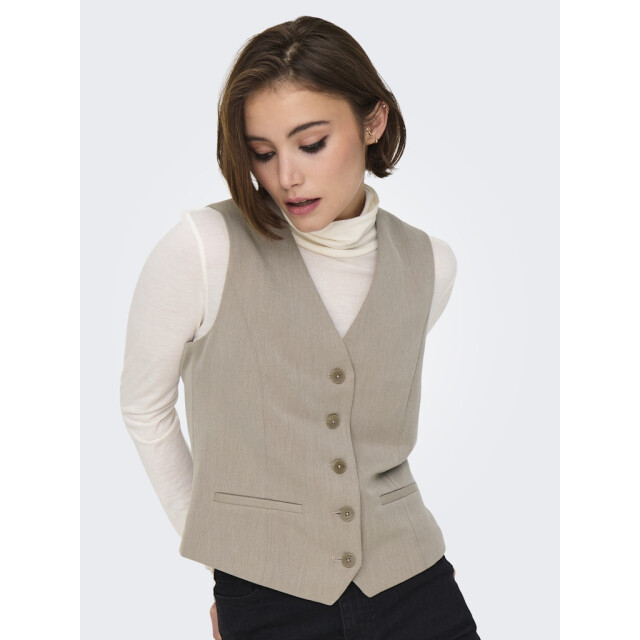 Only onliris-hattie waistcoat tlr noos 15331287 gray 06226.834.0003 large