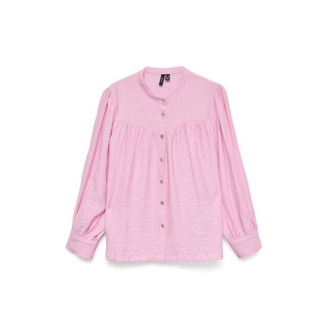 Vero Moda vmbenedict 7/8 sleeve shirt exp 10345090 pale banana 06615.440.0004 large