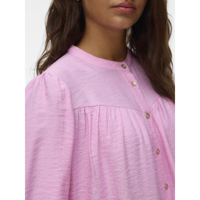 Vero Moda vmbenedict 7/8 sleeve shirt exp 10345090 pale banana 06615.440.0004 large