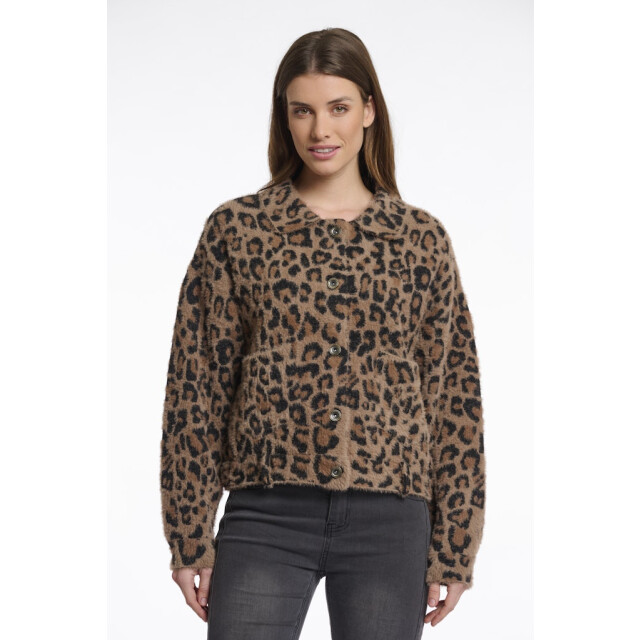 Rino & Pelle boxy jacket bubbly.5012511 8980 leopard 06741.849.0003 large