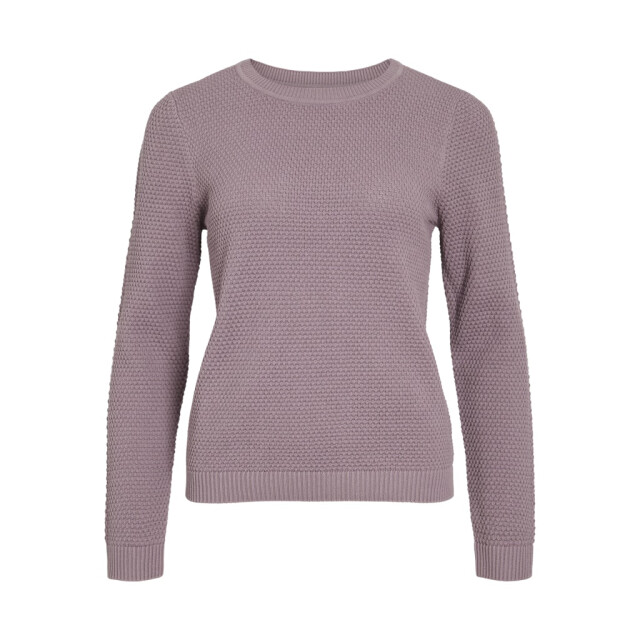 Vila vidalo o-neck l/s knit top- noos 14082767 toadstool 06712.625.0130 large