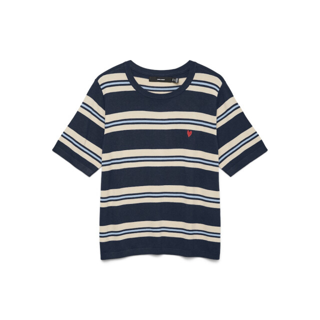 Vero Moda vmcarmelia ss o-neck pullover 10330825 navy blazer 06613.290.0004 large