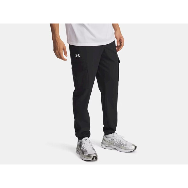 Under Armour ua vibe woven cargo pants-blk sport joggingbroek heren - 072370_990-L large