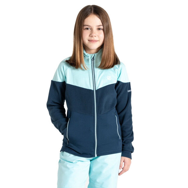 Dare2b Kinder/kids emergent iii core stretch midlayer UTRG11943_waterballetmoonlightdenim large