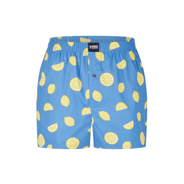 Happy Shorts Wijde boxershort heren lemon print HS-1172 large