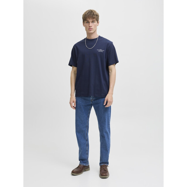 Jack & Jones Jprblachad branding ss crew neck tee sn navy 5339.37.0018 large