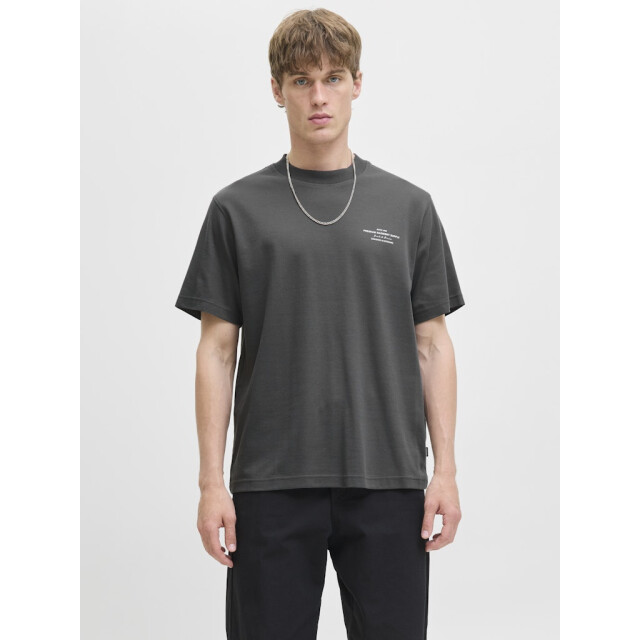 Jack & Jones Jprblachad branding ss crew neck tee sn steel 5339.84.0012 large