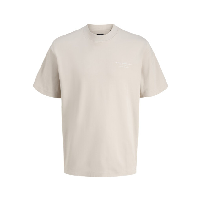 Jack & Jones Jprblachad branding ss crew neck tee sn beige 5339.05.0030 large