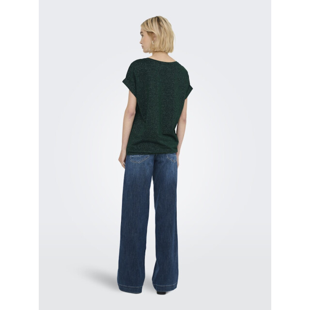 Only Onlmoster glitter ss top jrs donker 4339.27.0039 large