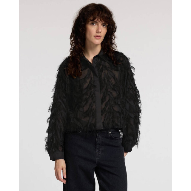 Selected Femme Top lange mouw 160950 Selected Femme Black Top lange mouw 16095034 large