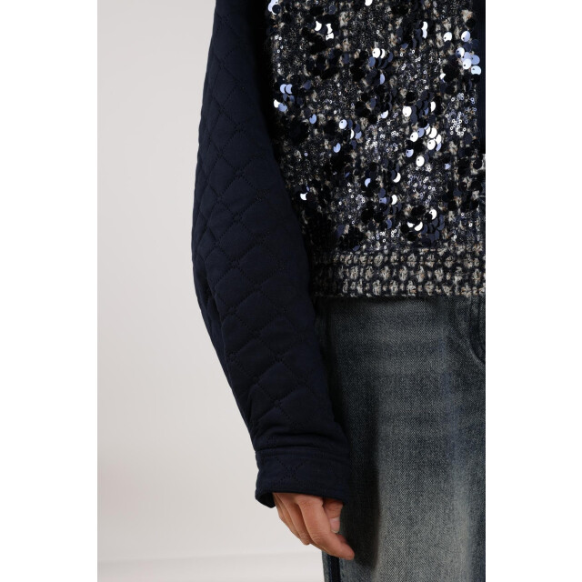 Nukus Nkf13025 70 milou jacket paillet navy NKF13025  70 large