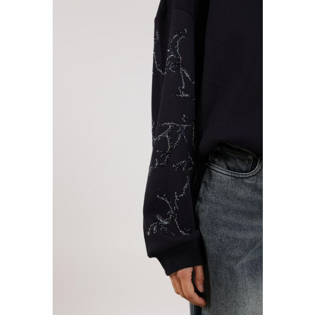Nukus Nkf03000 70 suzanne pullover strass navy NKF03000  70 large