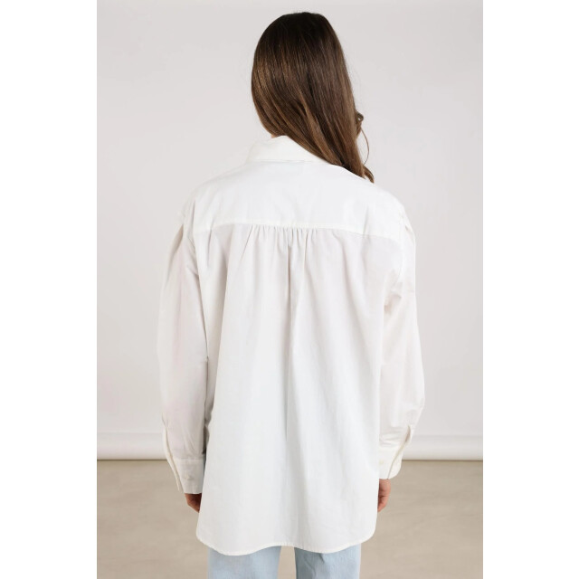 Nukus Nkf02072 17 laure blouse embroidery off white NKF02072  17 large