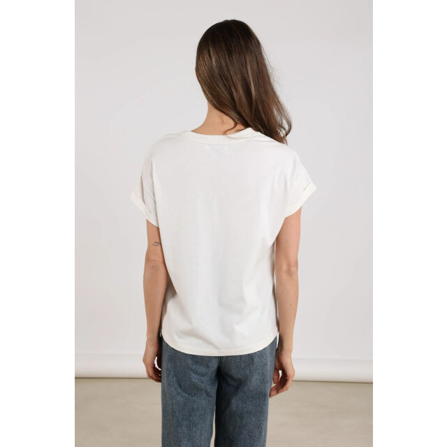 Nukus Nkf04005 219 lou shirt offwhite/navy NKF04005  219 large