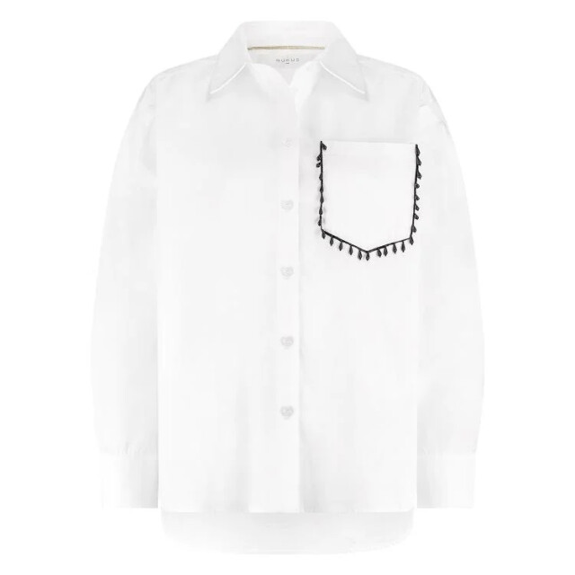 Nukus Nkf02072 17 laure blouse embroidery off white NKF02072  17 large