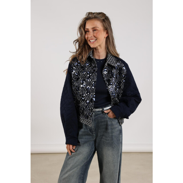 Nukus Nkf13025 70 milou jacket paillet navy NKF13025  70 large
