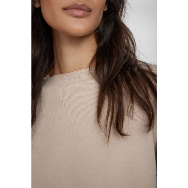Nümph Numph 703863 nucarma crop pullover 5697 taupe gray 703863 large