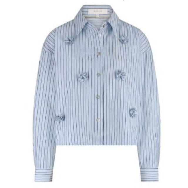 Nukus Nkf02095 265 tessa blouse stripe ice NKF02095 265 large