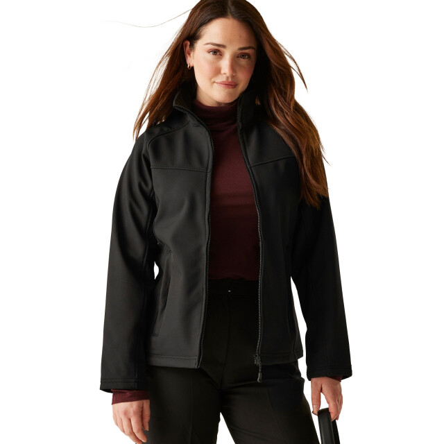 Regatta Regatta dames uproar windbestendige softshell vest UTRG1491_allblack large
