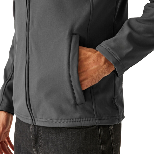 Regatta Regatta heren uproar softshell windbestendige fleece vest UTRG1480_sealgrey large
