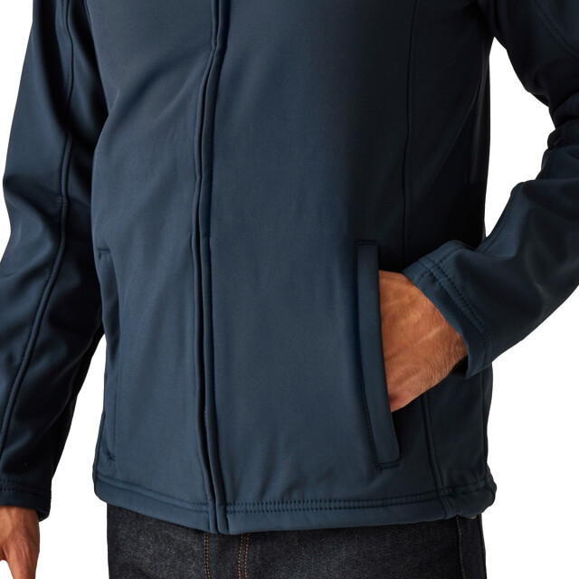 Regatta Regatta heren uproar softshell windbestendige fleece vest UTRG1480_navynavy large