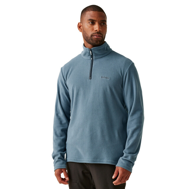 Regatta Geweldig voor buiten heren thompson half zip fleece sweater UTRG1390_stormyweather large