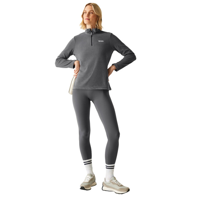Regatta Geweldige outdoors dames sweetheart 1/4 zip fleece sweater UTRG1248_sealgrey large