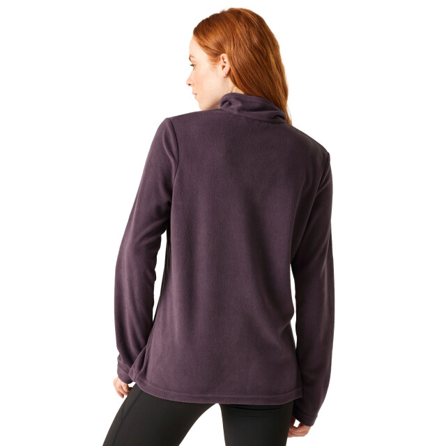 Regatta Geweldige outdoors dames sweetheart 1/4 zip fleece sweater UTRG1248_deepplum large