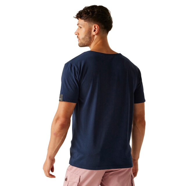 Regatta Heren dewi t-shirt UTRG11993_navy large