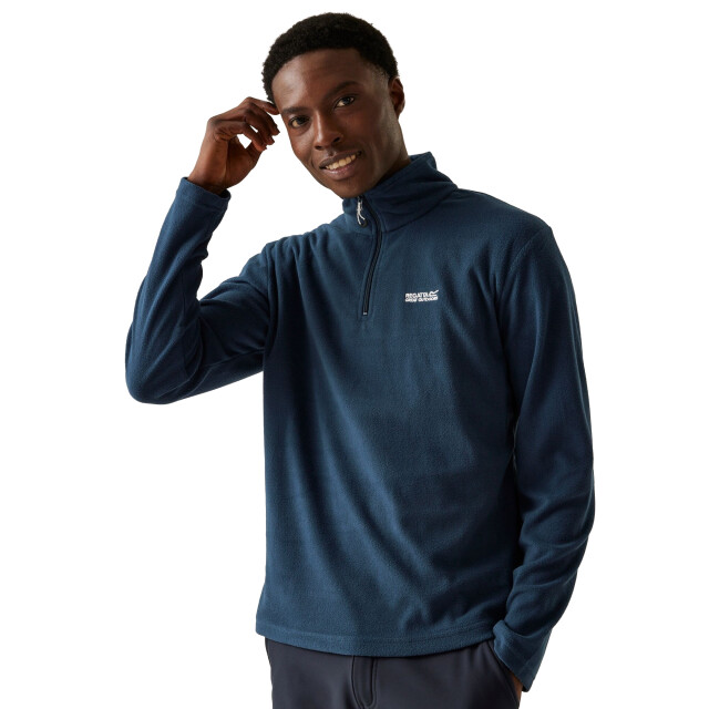 Regatta Geweldig voor buiten heren thompson half zip fleece sweater UTRG1390_moonlightdenimnavy large