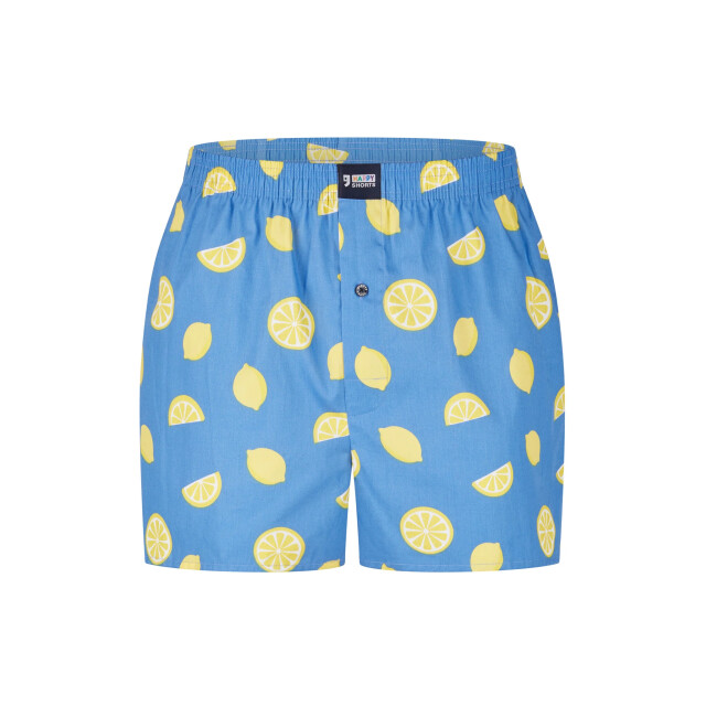 Happy Shorts Wijde boxershort heren lemon print HS-1172 large