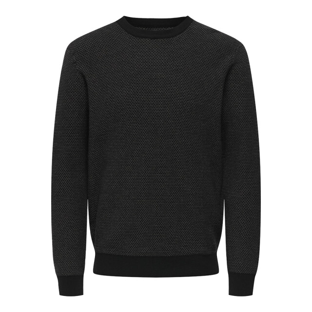 Only & Sons Onsmorgan 12 structure crew knit dessin 5219.89.0027 large