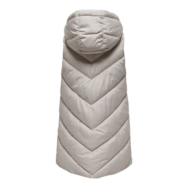 Jacqueline de Yong Jdyskylar padded hood waistcoat otw beige 4509.05.0016 large