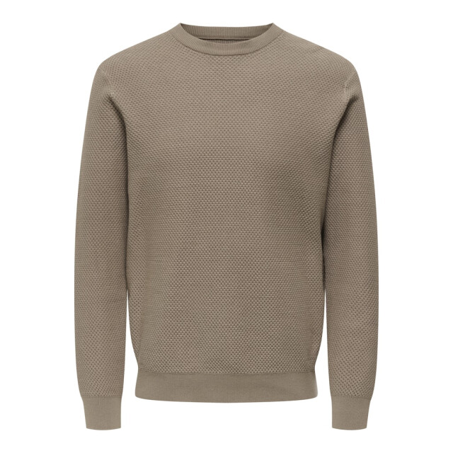 Only & Sons Onsmorgan 12 structure crew knit dessin 5219.79.0025 large