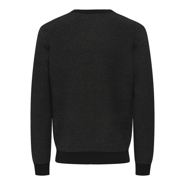 Only & Sons Onsmorgan 12 structure crew knit dessin 5219.89.0027 large