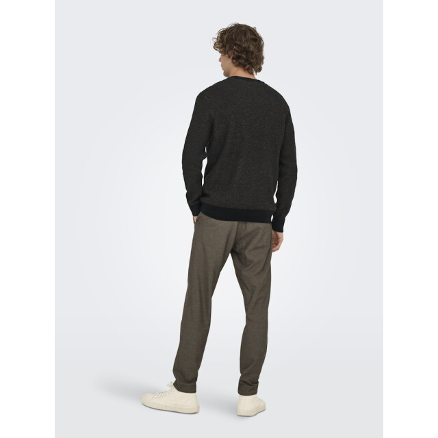 Only & Sons Onsmorgan 12 structure crew knit dessin 5219.89.0027 large