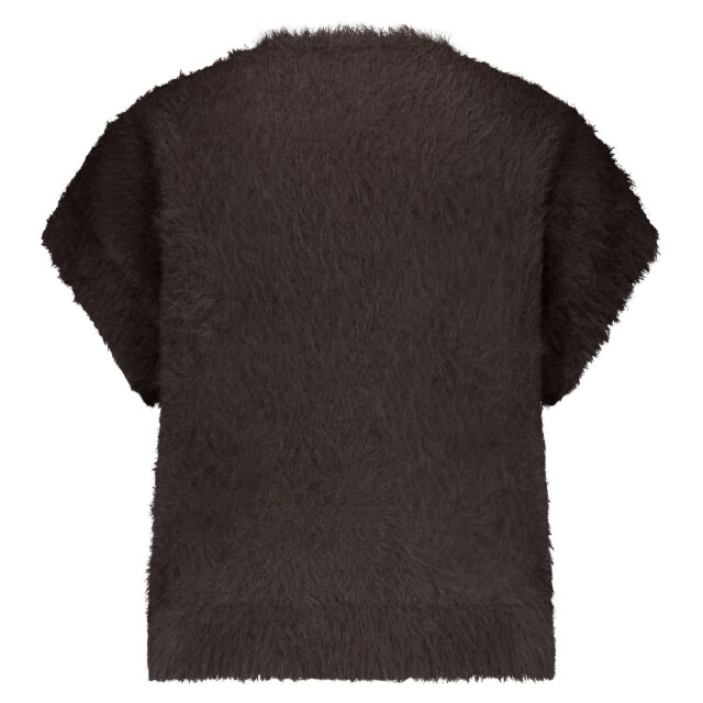 Red Button Sleeveless fuzzy es Sleeveless Fuzzy Es large