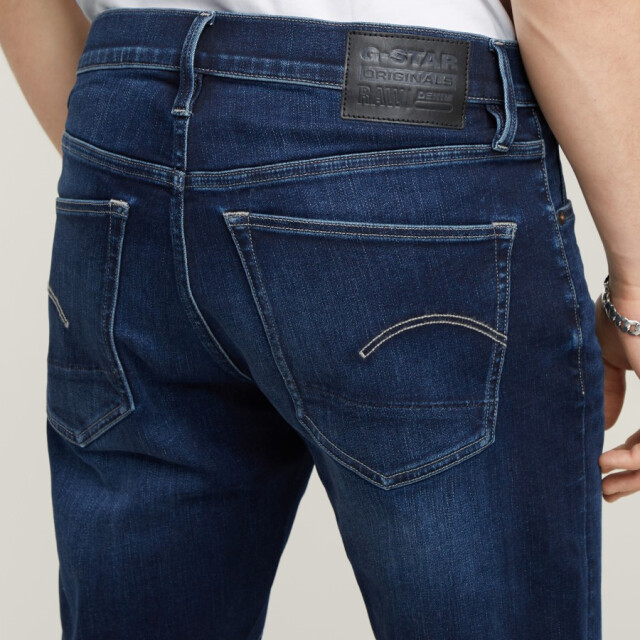 G-Star 3301 slim d25742 8968 89 dark aged  heren regular tapered jeans  - g-s 89 Dark Aged/D25742 8968 3301 Slim large