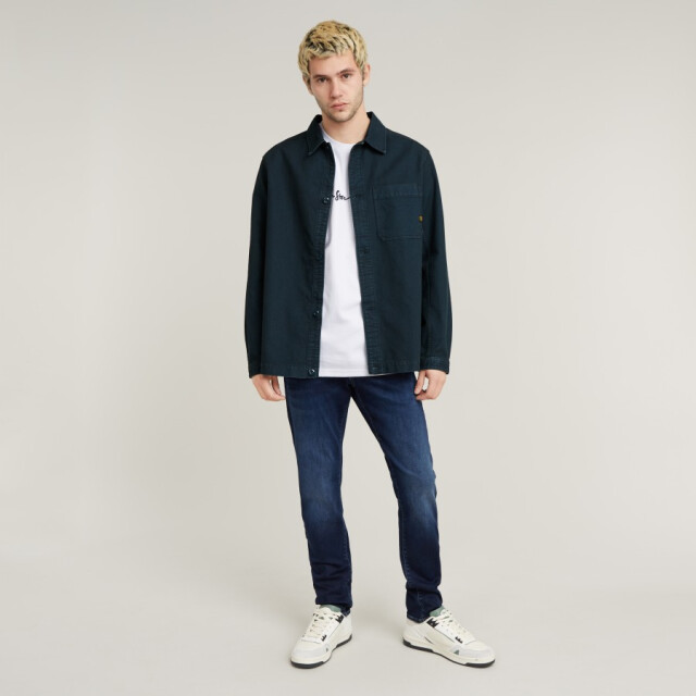 G-Star 3301 slim d25742 8968 89 dark aged  heren regular tapered jeans  - g-s 89 Dark Aged/D25742 8968 3301 Slim large