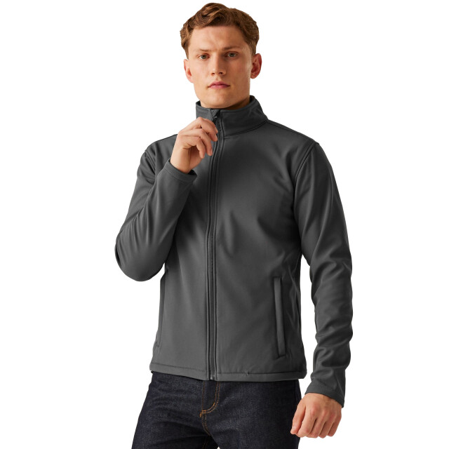 Regatta Regatta heren reid softshell windbestendige en waterafstotende jas UTRG1599_sealgrey large