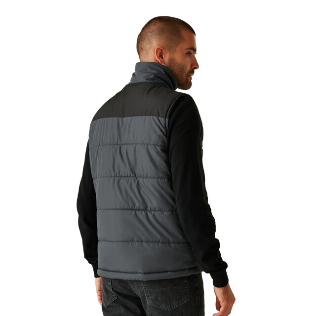 Regatta Heren standout altoona geïsoleerd bodywarmer jasje UTRG1619_sealgreyblack large