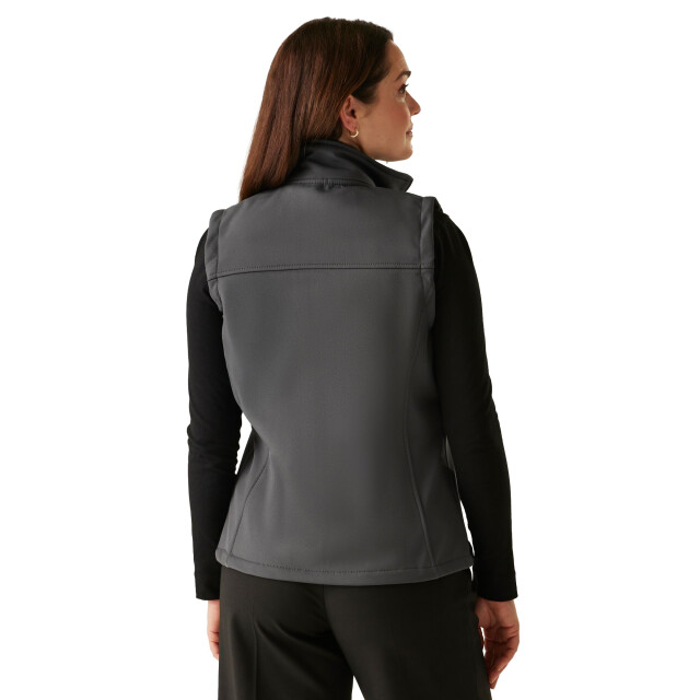 Regatta Regatta dames flux softshell bodywarmer (waterafstotend & windbestendig) UTRG1625_sealgrey large
