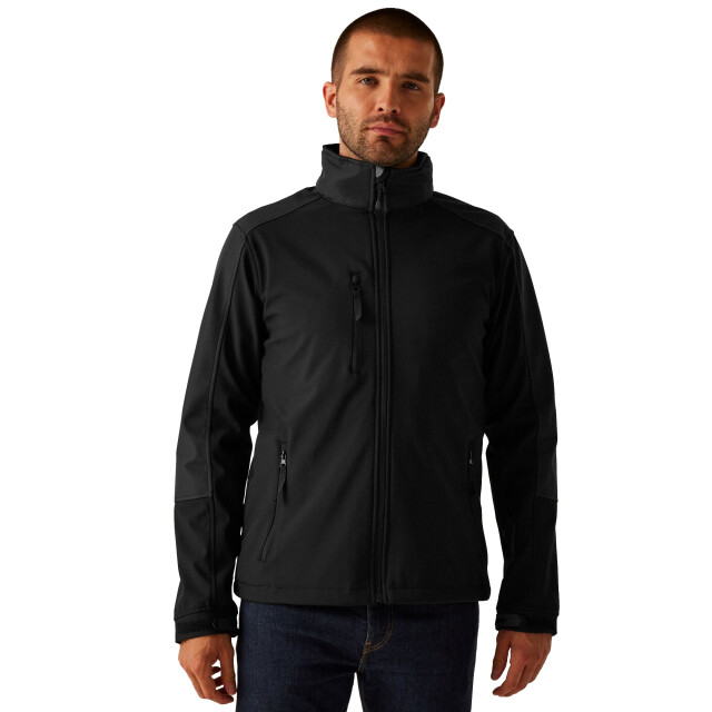 Regatta Heren hydroforce 3-laags membraan waterdichte ademende softshell-jassen UTRG1629_black large