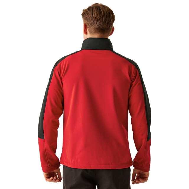 Regatta Heren hydroforce 3-laags membraan waterdichte ademende softshell-jassen UTRG1629_classicredblack large
