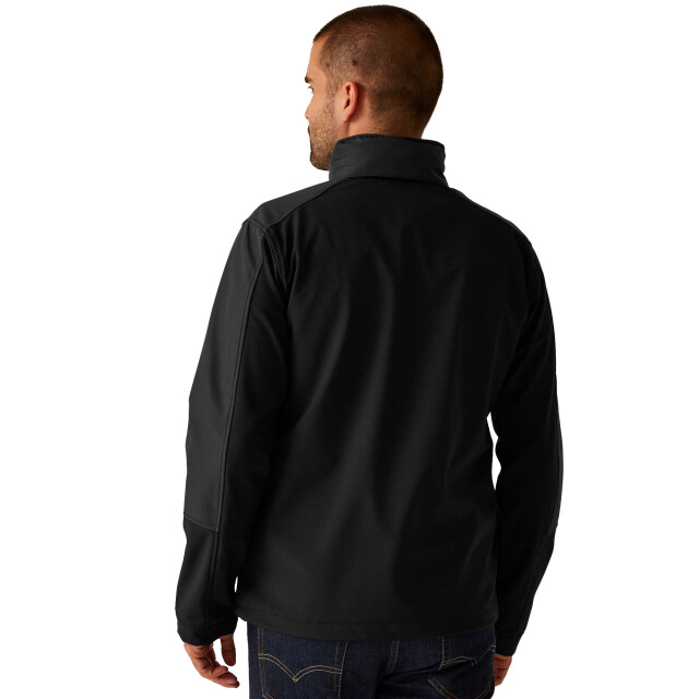 Regatta Heren hydroforce 3-laags membraan waterdichte ademende softshell-jassen UTRG1629_black large