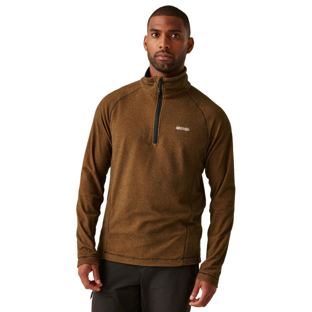 Regatta Great outdoors heren montes fleece sweater met trechter nek UTRG1880_foxblack large