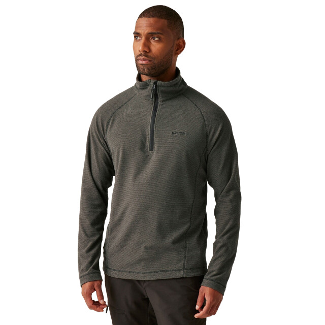 Regatta Great outdoors heren montes fleece sweater met trechter nek UTRG1880_treetopblack large