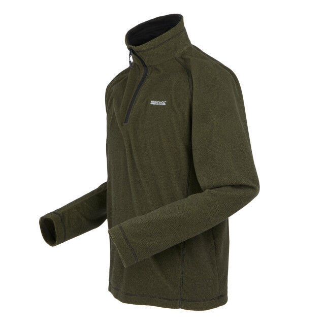 Regatta Great outdoors heren montes fleece sweater met trechter nek UTRG1880_nephritegreenblack large